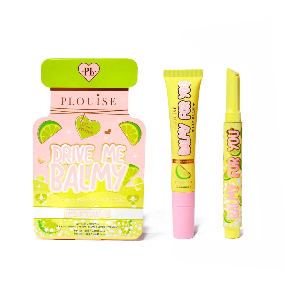 P. Louise P.Louise Drive Me Balmy Lip Balm Duo Clearance