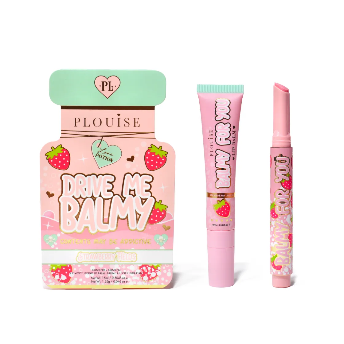 P. Louise P.Louise Drive Me Balmy Lip Balm Duo Clearance
