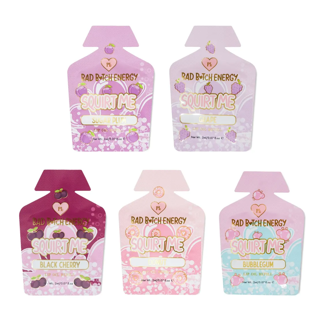 P. Louise P.Louise Squirt Me Lip Oil Refill Sachet Packs 2ml Store